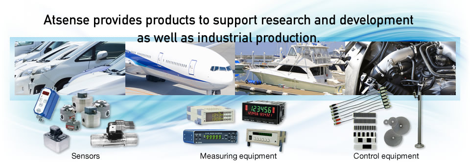 Atsense Provides products to support research and development as well as industrial production.