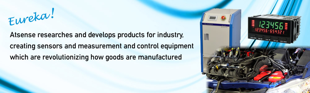 Atsense researches and develops industrial products, and plans and develops sensors, measurement and control equipment that revolutionizes the manufacturing process